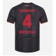 Bayer Leverkusen Jarell Quansah #4 Hemma matchtröja 2025-26 Kortärmad Billigt